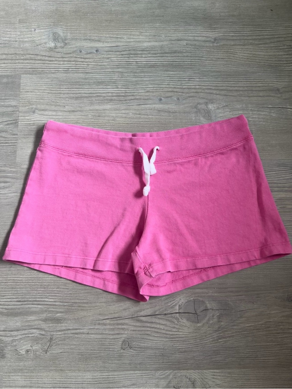 Pink Women's Lounge Shorts - Casual Drawstring